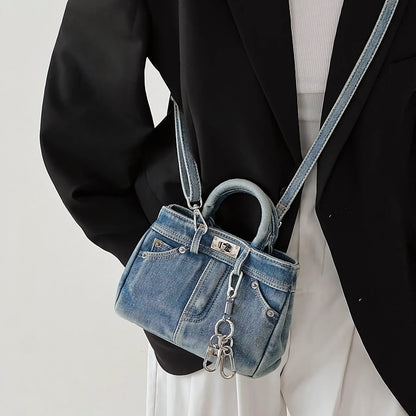 Vintage Denim Hangbag